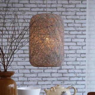 Spin S hanglamp, Ø 30 cm fra Dyberg Larsen i Grå – produktbillede 1 af 2