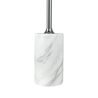 Lampe à poser LED Starlight rechargeable, chrome/blanc de Dyberg Larsen en Chrome, White marble – photo produit 2 sur 2