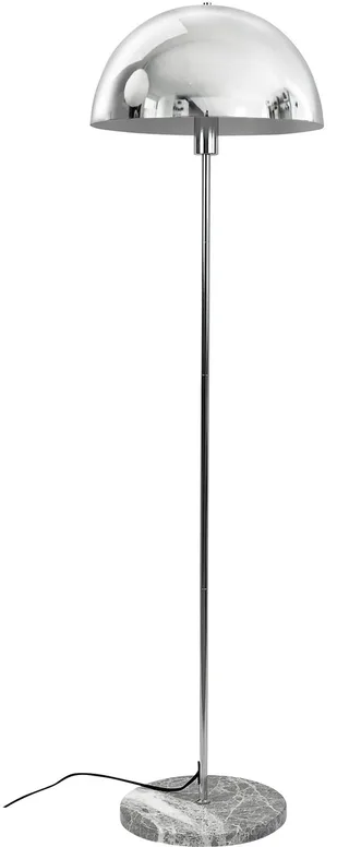 Lampe sur pied Stockholm chrome/marbre de Dyberg Larsen en Chrome, Marble – photo produit 1 sur 5