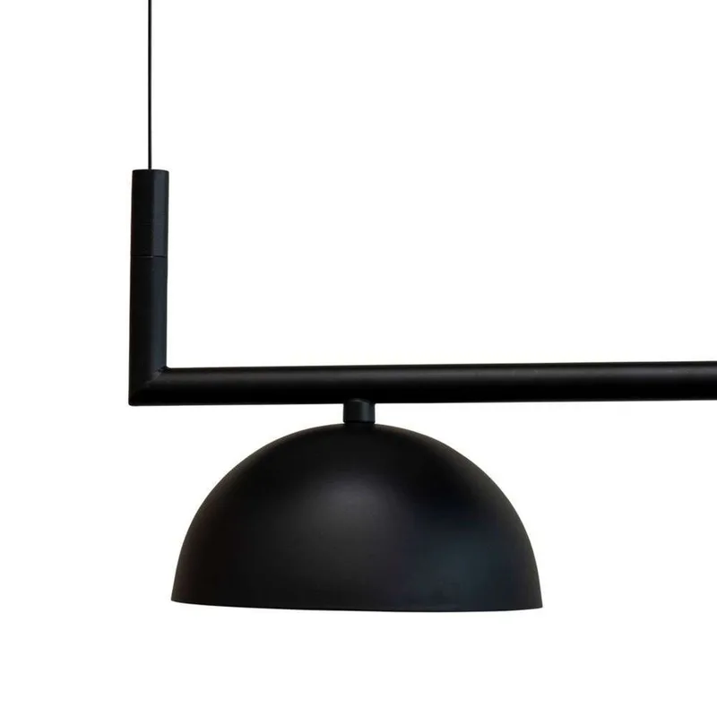Stockholm hanglamp, zwart, 4-lamps fra Dyberg Larsen – produktbillede
