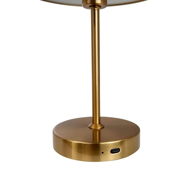 Stockholm tafellamp von Dyberg Larsen in Antiek messing – Produktfoto 3 von 5