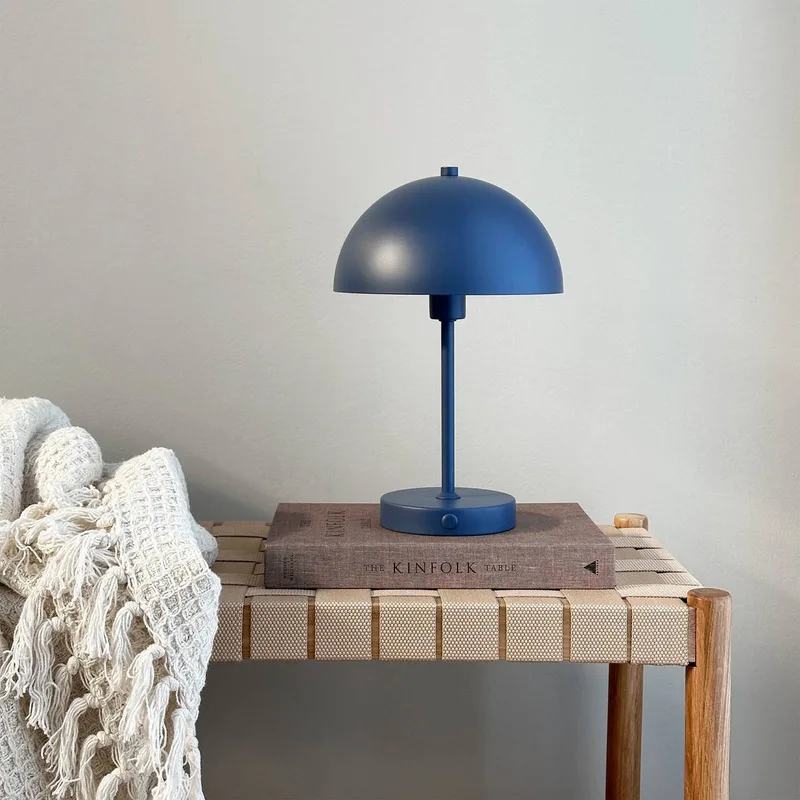 Stockholm tafellamp de Dyberg Larsen en Bleu – photo produit 2 sur 5