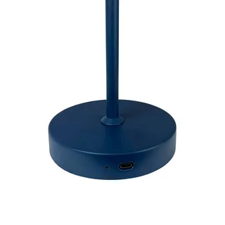 Stockholm tafellamp de Dyberg Larsen en Bleu – photo produit 3 sur 5