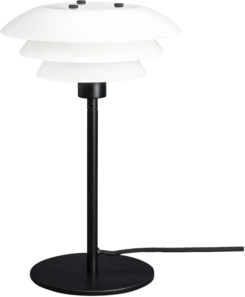 Tafellamp 20 X 30 Cm Led G9 Staal/glas 5w Wit von Dyberg Larsen in Schwarz – Produktfoto
