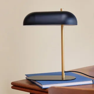 tafellamp Arch, zwart/messingkleurig, metaal från Dyberg Larsen i Svart, Mässing – produktbild 2 av 5