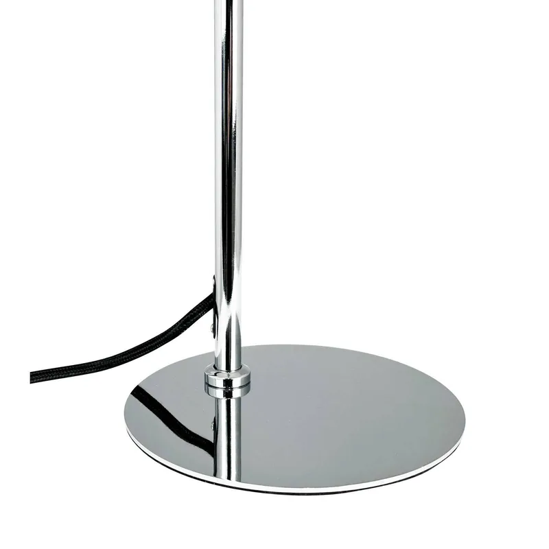 Tafellamp chroom metaal H39,5 cm D20 cm DL12 fra Dyberg Larsen i Krom – produktbillede 3 af 3