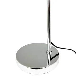 Tafellamp chroom metaal H44,5 cm D15 cm DL12 fra Dyberg Larsen i Krom – produktbillede 3 af 5
