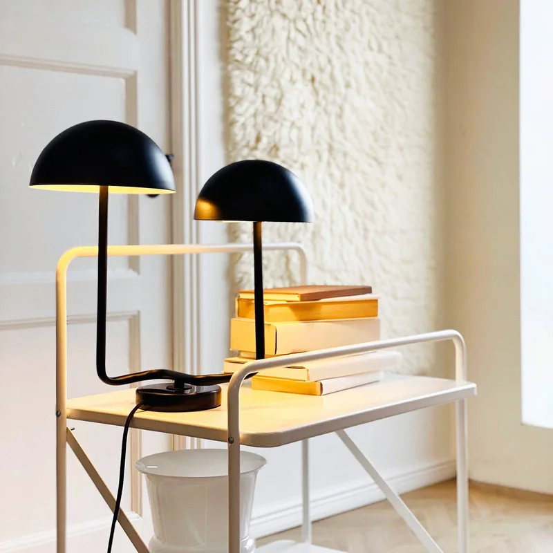 tafellamp Cluster, metaal, 2-lamps. von Dyberg Larsen in Schwarz – Produktfoto 2 von 3