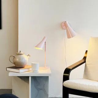 tafellamp DL12 Mini, E14, metaal från Dyberg Larsen i Rosa – produktbild 3 av 5