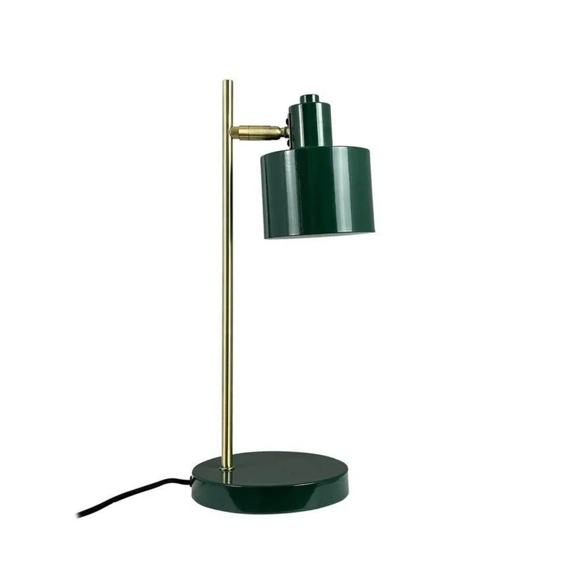 Tafellamp donkergroen/messing metaal H43 cm D20,5 cm Ocean från Dyberg Larsen i Mörkgrön, Mässing – produktbild 2 av 5