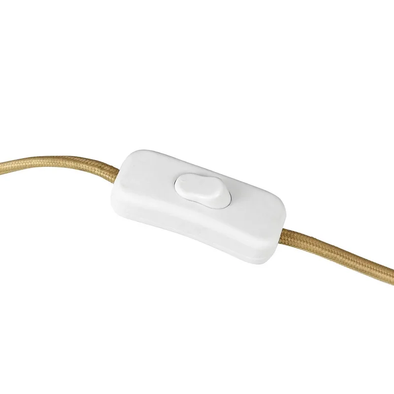 tafellamp Globus, beige/messing, 44 cm de Dyberg Larsen en Beige, Laiton – photo produit 4 sur 4
