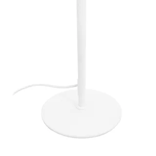 tafellamp Gry, rood/wit, hoogte 49,5 cm, metaal fra Dyberg Larsen i Rød, Hvid – produktbillede 4 af 5