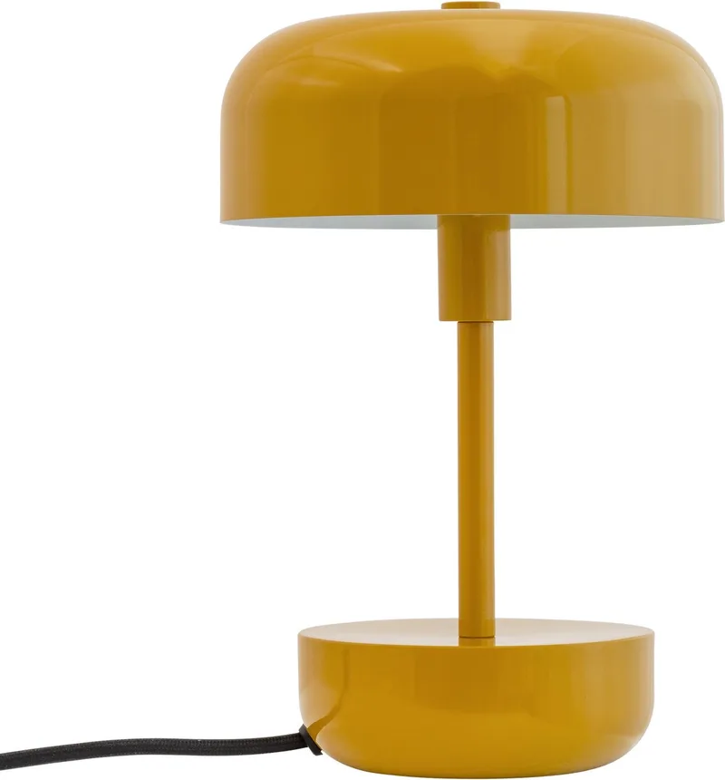 Tafellamp kerrie metaal H25,7 cm D17 cm Haipot fra Dyberg Larsen i Curry – produktbillede 1 af 5