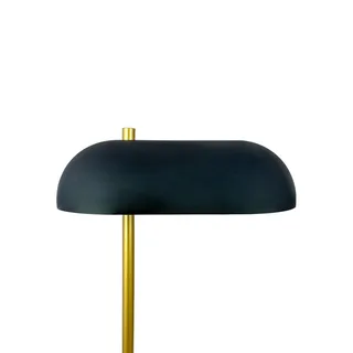 tafellamp Mini Arch, zwart/messing, 32 cm de Dyberg Larsen en Noir, Laiton – photo produit 5 sur 5
