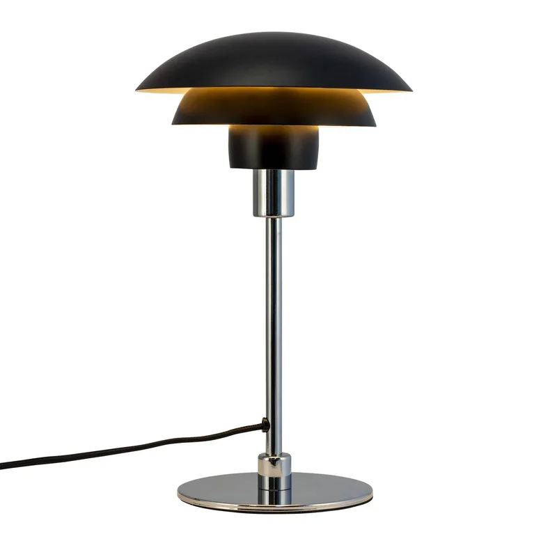 tafellamp Morph, zwart, hoogte 35 cm, metaal från Dyberg Larsen i Svart, Aluminium – produktbild