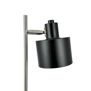 tafellamp Ocean, zwart/staal, hoogte 43 cm från Dyberg Larsen i Svart, Staal – produktbild 3 av 4