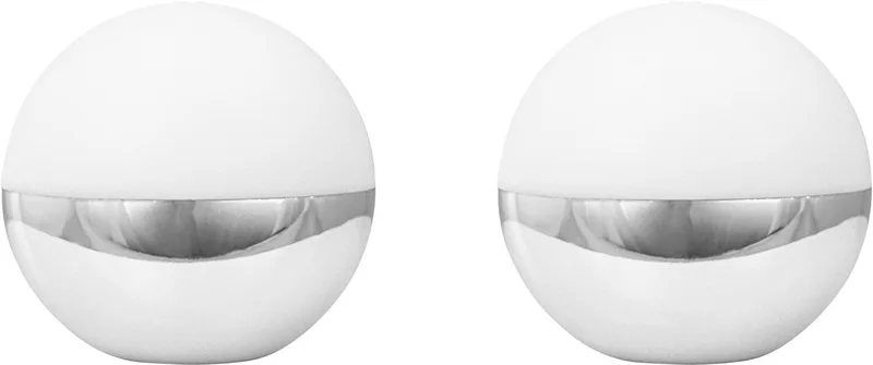 Tafellamp Oplaadbaar LED H11cm D11 ALBA Lightball de Dyberg Larsen en Chrome – photo produit