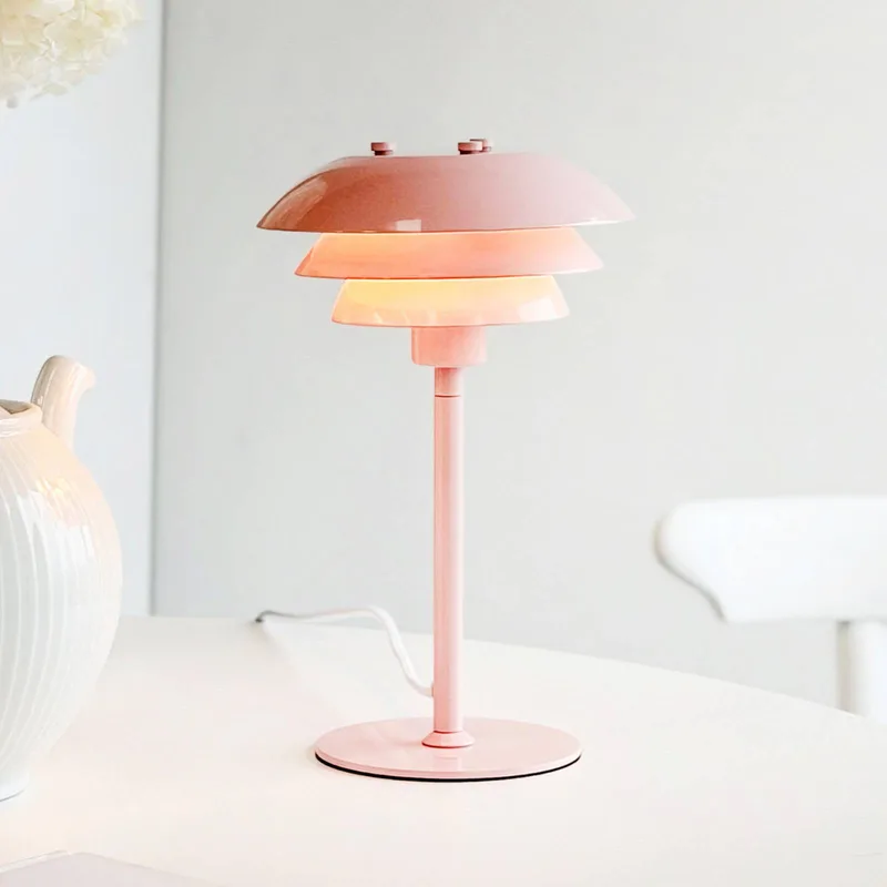 tafellamp SIXTEEN, metaal, E27 de Dyberg Larsen en Rose – photo produit 1 sur 3