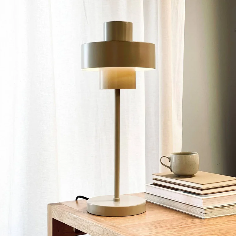 tafellamp Stoke, hoogte 49,5 cm von Dyberg Larsen in Grau – Produktfoto 1 von 5