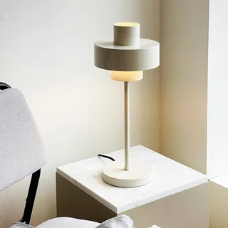Stoke Lampe de Table Putty Blanc de Dyberg Larsen en Stopverf wit – photo produit 2 sur 5