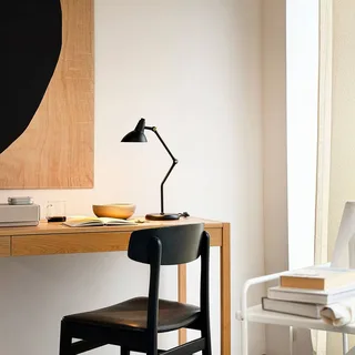 tafellamp Vela, hoogte 45 cm de Dyberg Larsen en Noir – photo produit 2 sur 4