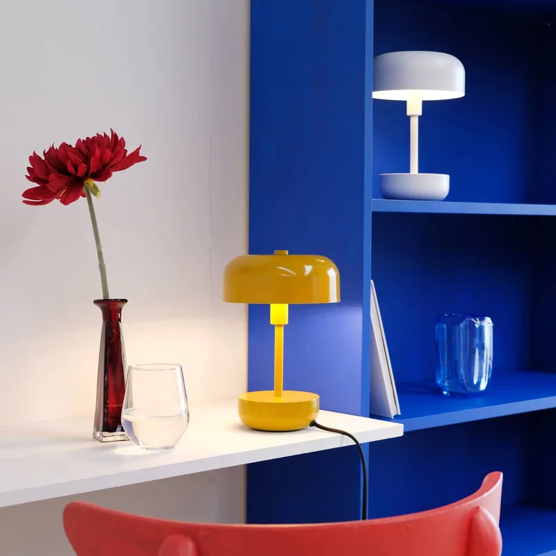Haipot Lampe de Table White de Dyberg Larsen en Blanc – photo produit 3 sur 4