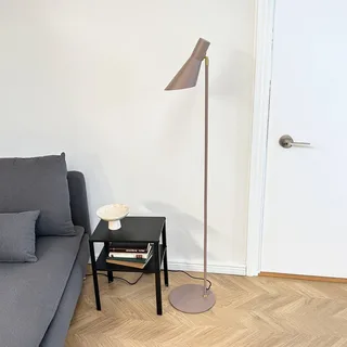 vloerlamp DL12, beige/messing, 139 cm, metaal by Dyberg Larsen in Beige, Brass – product photo 2 of 4
