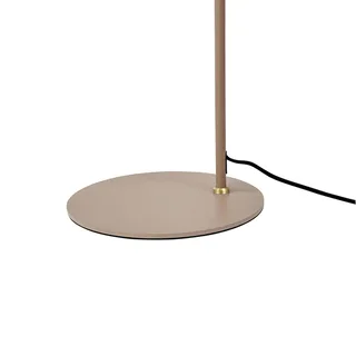 vloerlamp DL12, beige/messing, 139 cm, metaal by Dyberg Larsen in Beige, Brass – product photo 4 of 4