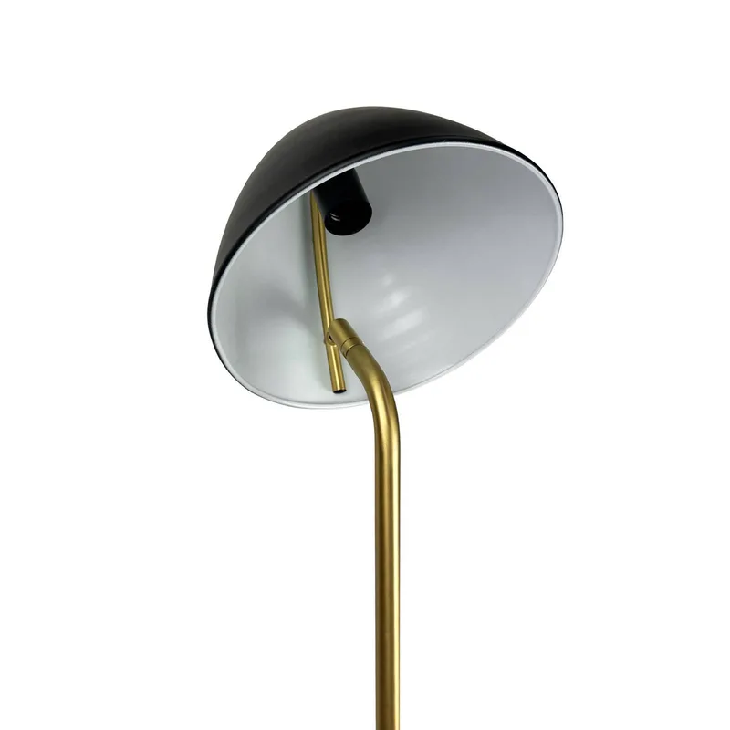 Oulu Stehleuchte Black/Brass von Dyberg Larsen in Schwarz, Messing – Produktfoto 4 von 5