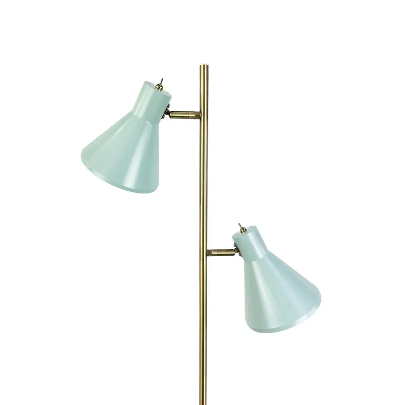 vloerlamp Sleep, hoogte 165 cm, staal fra Dyberg Larsen i Mintgroen – produktbillede 3 af 5