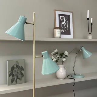 vloerlamp Sleep, hoogte 165 cm, staal fra Dyberg Larsen i Mintgroen – produktbillede 5 af 5