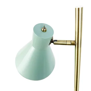 vloerlamp Sleep, hoogte 165 cm, staal fra Dyberg Larsen i Mintgroen – produktbillede 1 af 5