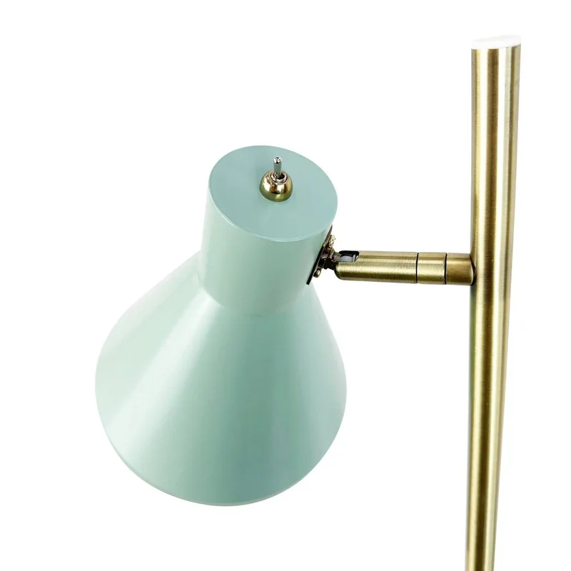 vloerlamp Sleep, hoogte 165 cm, staal fra Dyberg Larsen i Mintgroen – produktbillede 1 af 5