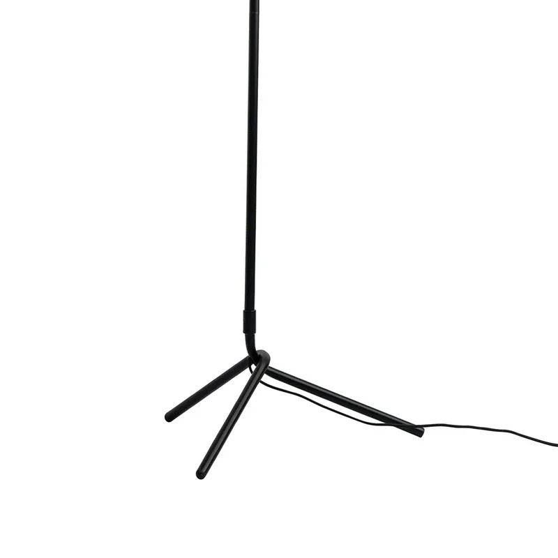vloerlamp Tokyo, hoogte 155 cm, metaal von Dyberg Larsen in Schwarz – Produktfoto 2 von 2
