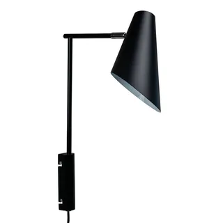 Wandlamp Cale Led 14,6 X 46 Cm E14 40w fra Dyberg Larsen i Sort – produktbillede 2 af 2