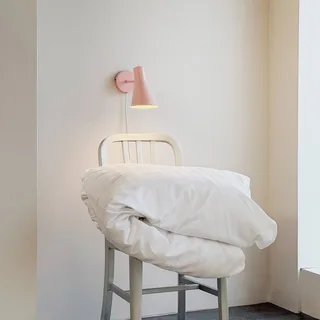 wandlamp DL12, kabel, E27, metaal by Dyberg Larsen in Pink – product photo 3 of 5