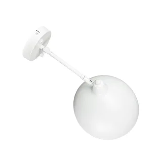 wandlamp Futura, 15W, kabel, metaal från Dyberg Larsen i Vit – produktbild 5 av 5