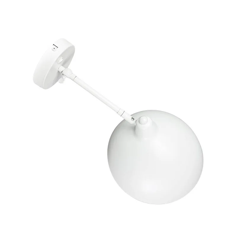 wandlamp Futura, 15W, kabel, metaal från Dyberg Larsen i Vit – produktbild 5 av 5