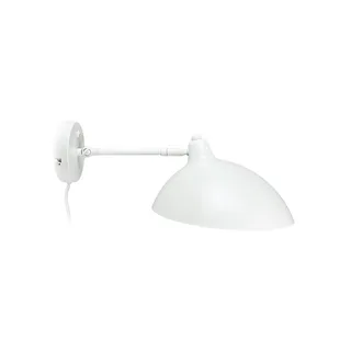 wandlamp Futura, 15W, kabel, metaal från Dyberg Larsen i Vit – produktbild 3 av 5