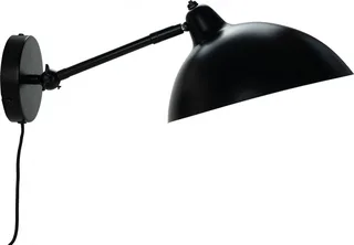 Wandlamp Futura 26 X 16 Cm E14 Staal från Dyberg Larsen i Svart – produktbild 1 av 3
