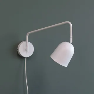 wandlamp Manchester, uitsteek 45 cm de Dyberg Larsen en Blanc – photo produit 1 sur 3