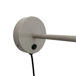 wandlamp Stoke, Ø 20 cm, metaal von Dyberg Larsen in Grau – Produktfoto 5 von 5
