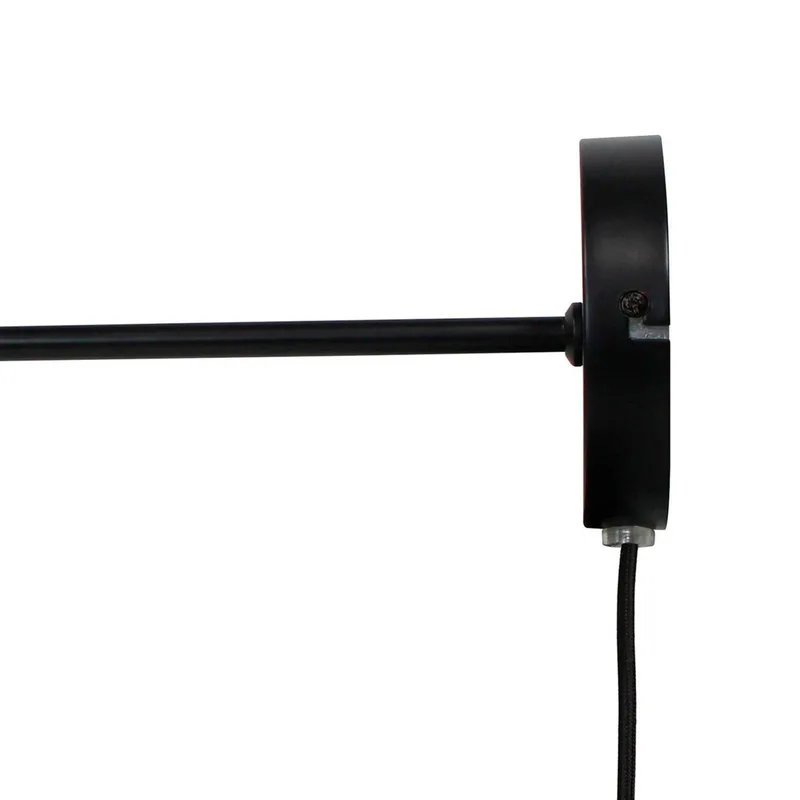 wandlamp Tokyo, breedte 20 cm, metaal von Dyberg Larsen in Schwarz – Produktfoto 3 von 3