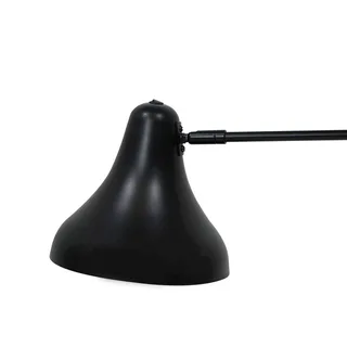 wandlamp Tokyo, breedte 20 cm, metaal von Dyberg Larsen in Schwarz – Produktfoto 2 von 3