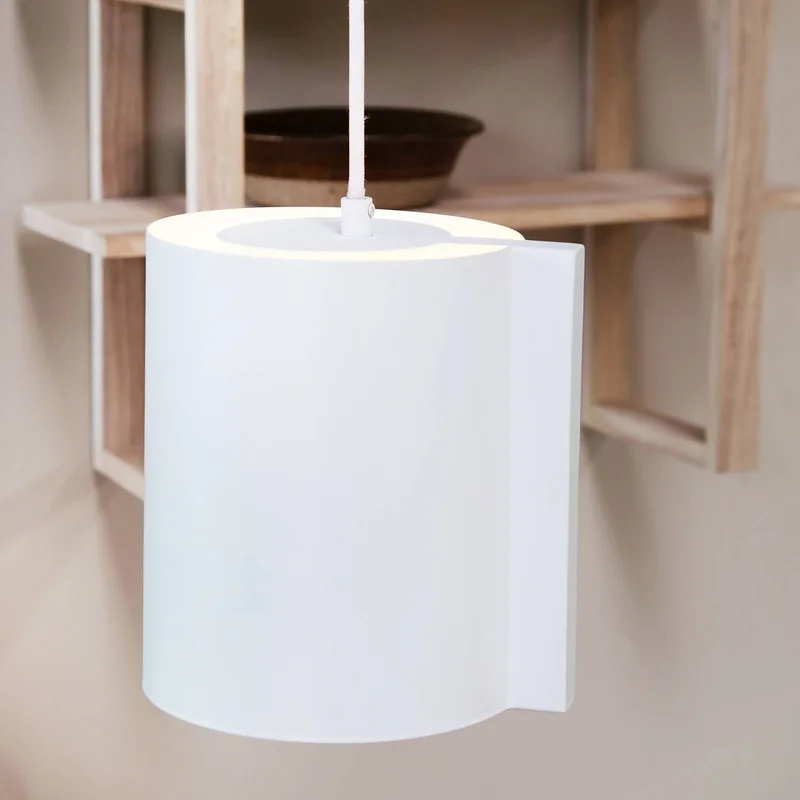 Wum hanglamp Ø 18,5 cm von Dyberg Larsen in Weiß – Produktfoto 2 von 5