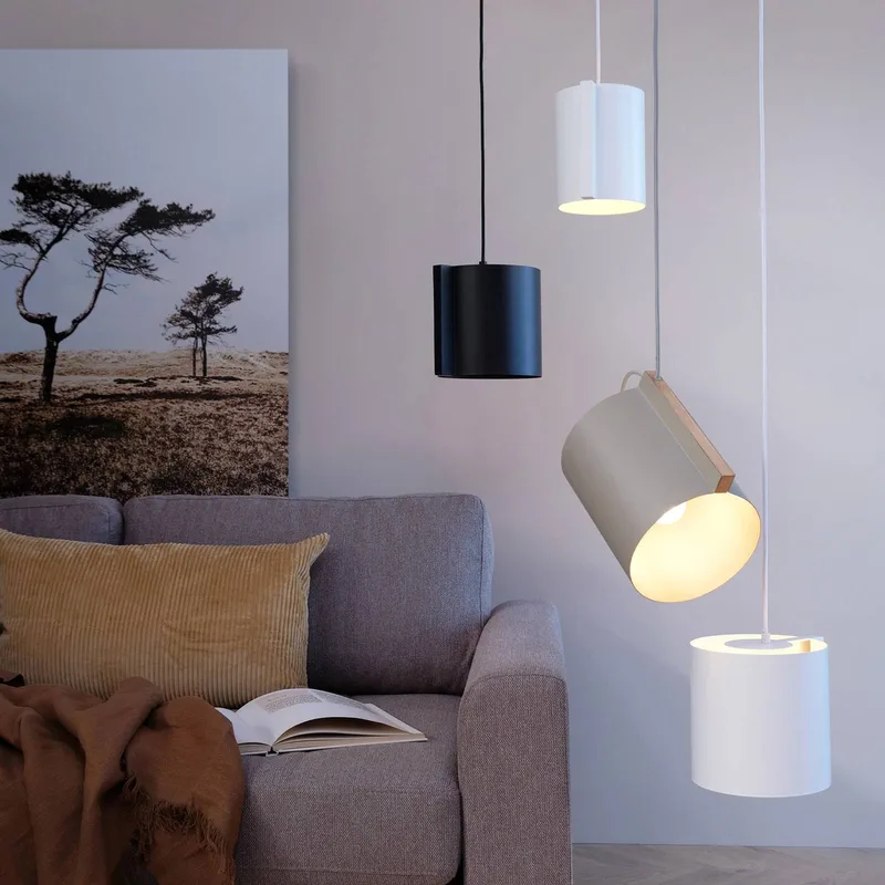 Wum hanglamp Ø 18,5 cm de Dyberg Larsen en Zwart mat – photo produit 4 sur 4