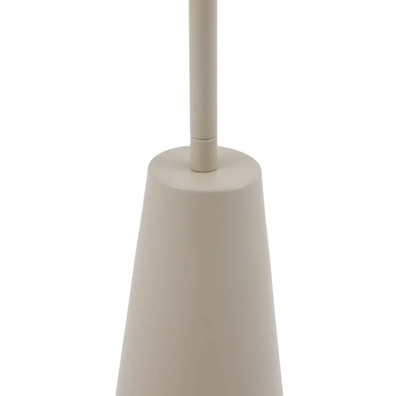 Accu-buiten vloerlamp Cannes, IP54 de Globen Lighting en Beige – photo produit 4 sur 5