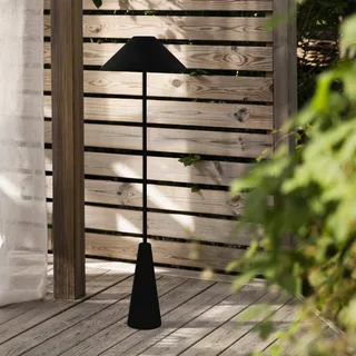 Accu-buiten vloerlamp Cannes, IP54 fra Globen Lighting i Sort – produktbillede 2 af 5