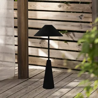 Accu-buiten vloerlamp Cannes, IP54 fra Globen Lighting i Sort – produktbillede 3 af 5