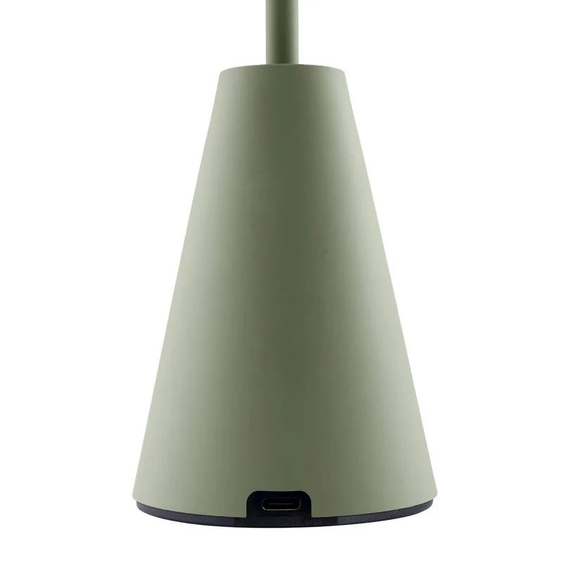 Accu-buitenlamp Cannes, IP54 van Globen Lighting in Groen – productfoto 3 van 5